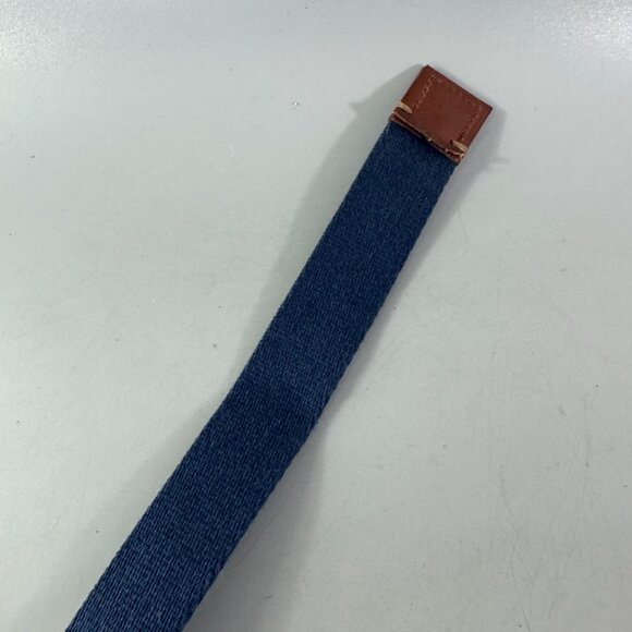 J. Crew D-ring Webbed Belt in Blue, Women's Size M - Picture 9 of 10